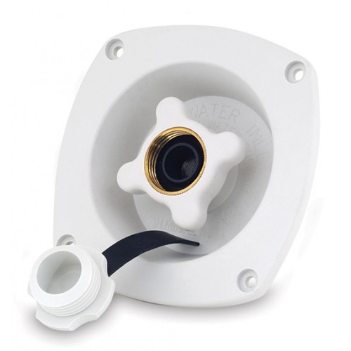 SHURFLO FLUSH MOUNT WATER PRE. REGULATOR P/WHITE. 183-020-08