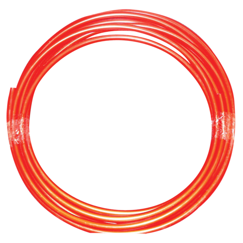 JG RED 12MM x 10M COIL OF TUBING SOLD PER LENGTH. PE12010RIP