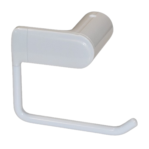 COAST Bathroom Toilet Roll Holder WHITE - 148x82x110mm (LxDxH)