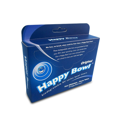 Happy Bowl Toilet Bowl Liners - 50 Per PK HB-1212MC