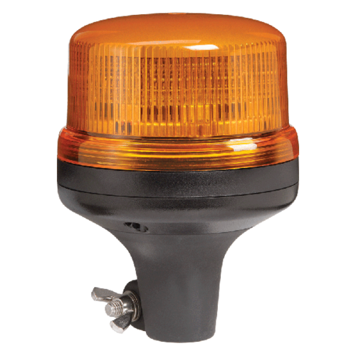 Narva Amber 'Eurotech' Low Profile LED Strobe/Rotator Light, Flexible Pipe Mount