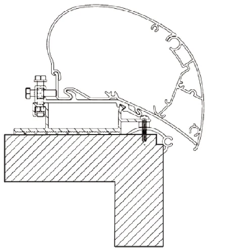 Thule Omnistor Roof Top Adaptor