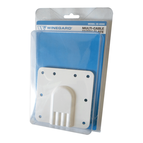 WINEGARD 4 CABLE ENTRY PLATE. CE-4000