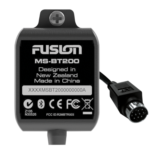 Fusion Marine Bluetooth Module with Data Display. MS-BT200
