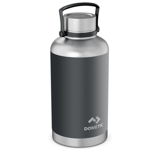 Dometic 1920 ml Slate Thermo Bottle with Handle & Cap Lid