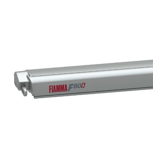 Fiamma F80 S Awning Titanium 3.7m, Royal Grey Titanium CASE