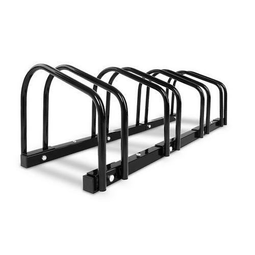 Weisshorn 4 Bike Stand Floor Bicycle Storage Black