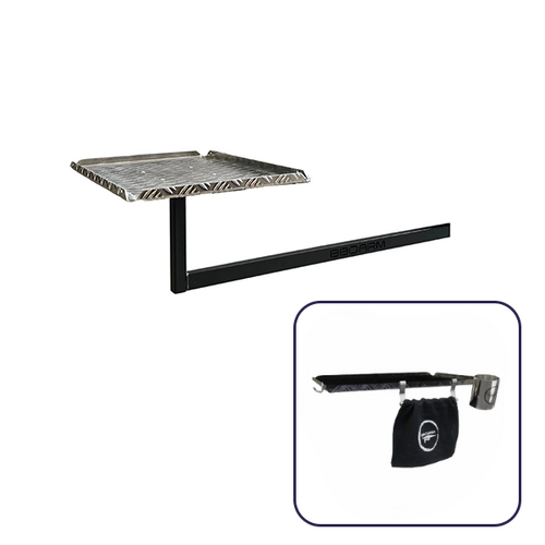 BBQArm Kit for Under Chassis Mount - Regular Aluminium Tray, Under Chassis Mount