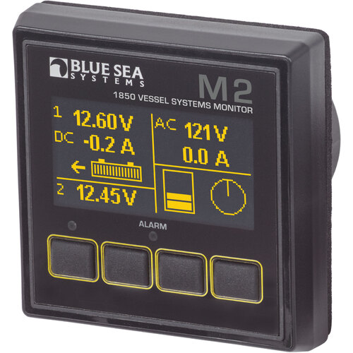 Blue Sea M2 AC/DC Vessel Systems Monitor