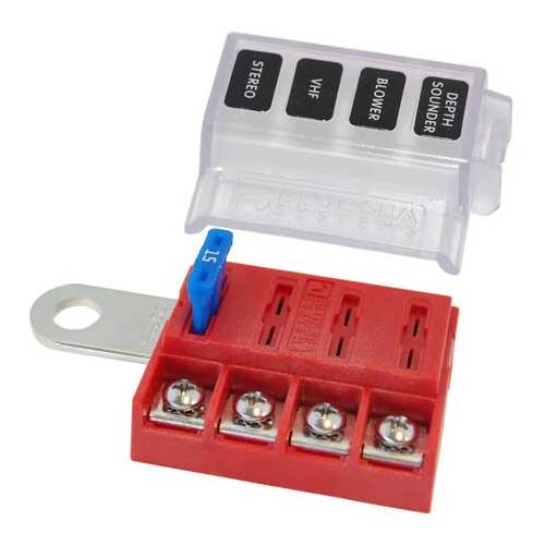 Blue Sea ST Blade Battery Terminal Mount Fuse Block