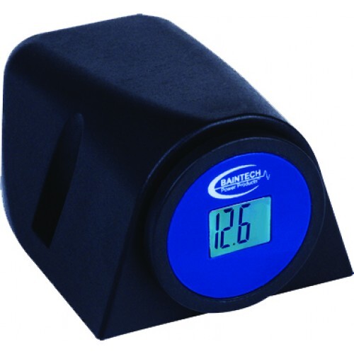 Baintech DC 12 Volt LCD Meter Surface Mount Single