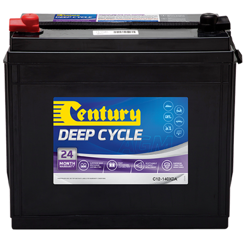 Century 12V 140Ah AGM Deep Cycle Battery, C12-140XDA