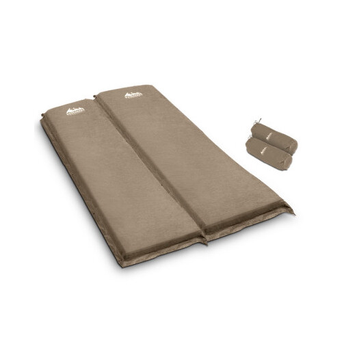 Weisshorn Coffee Self Inflating Double Mattress