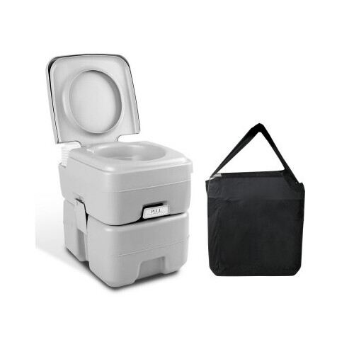 Weisshorn 20 Litre Outdoor Portable Toilet with Carry Bag