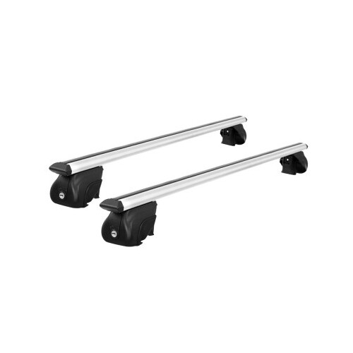 DZ Silver Universal Vehicle Roof Racks - 1240 mm, Set of Two