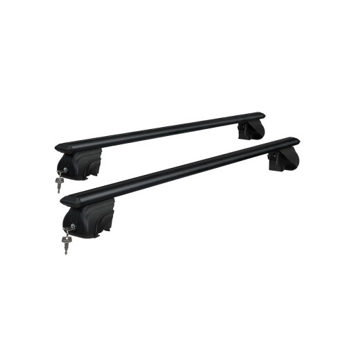 DZ Black Universal Vehicle Roof Racks - 1350 mm, Set of Two