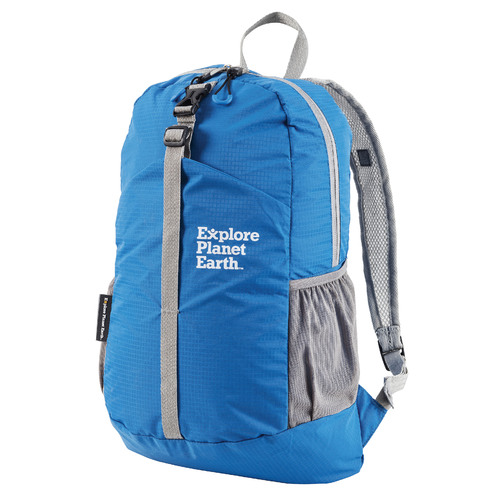 Explore Planet Earth Comet 18 Litre Blue Packable Backpack