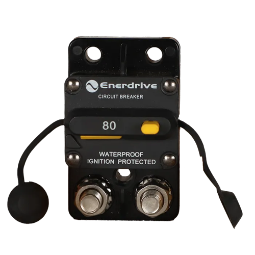 Enerdrive EN-RCB80S Surface Mount Breakers Parallel 3/8 Stud - 80amp