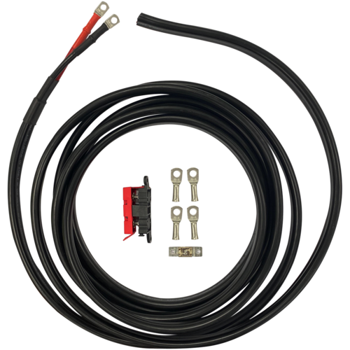 Enerdrive 16mm Cable Kit (Inc 70A Fuse) Start Battery to DC to DC Charger (Vehicle Mounted), 5 Metres