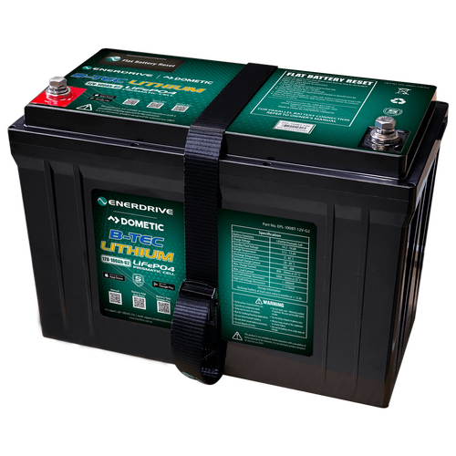 Enerdrive B-TEC 100Ah Lithium Battery