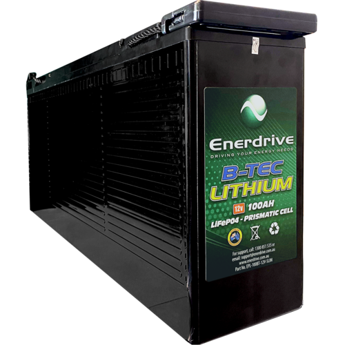 Enerdrive B-TEC 100Ah Slim Lithium Battery