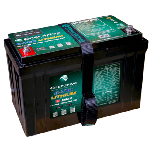 Enerdrive B-TEC 125Ah Lithium Battery with APP Based Monitoring