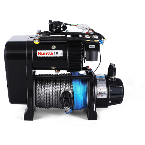 Runva EWS10000 Premium 12V Winch with Synthetic Rope