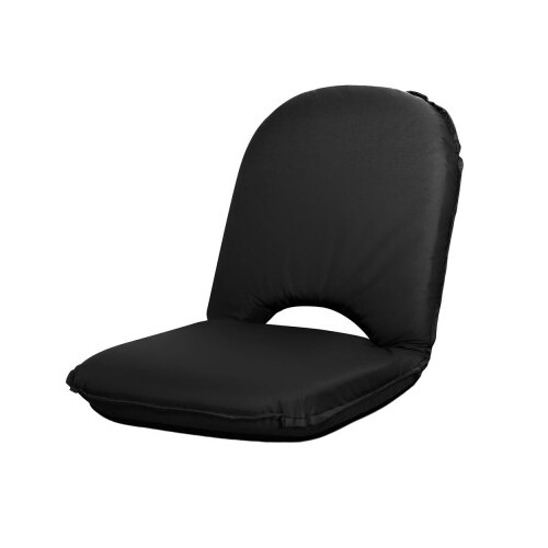 Artiss Foldable Beach Chair - Black