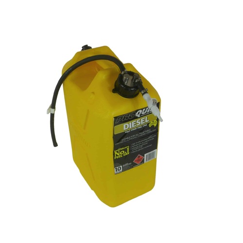 Dieselheat 10 Litre Jerry Can Fuel Tank with Plastic Disconnect