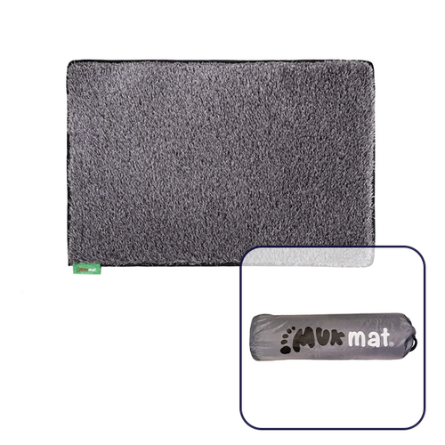 Muk Mat Black Trim Large Mat Grey Edition, 60 x 90cm