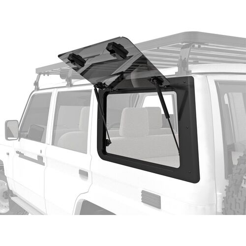 Toyota Land Cruiser 76 Gullwing Window / Left Hand Side Glass - by Front Runner