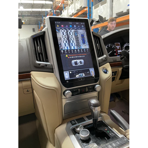 EC Offroad 13.6 Inch Android 9 Vertical Head Unit To Suit Landcruiser