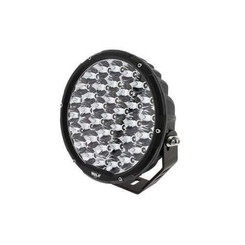 Hulk 4x4 Black Bezel Round LED Driving Lamp