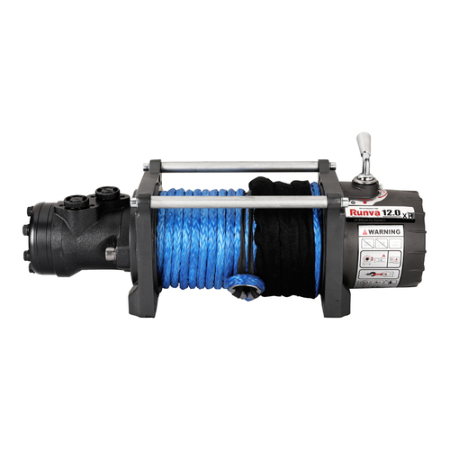 Runva HWX12000 Winch with Synthetic Rope & 12V Directional Control