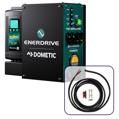 Enerdrive 4WD Canopy Explorer System with ePRO Plus Battery Monitor, Driver Side Installation