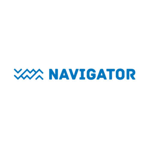 Navigator Windscreen Banner - Navigator Logo - BLUE