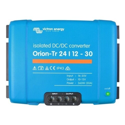 Victron Orion-Tr 24/12V 30A DC to DC Converter with Galvanic Isolation