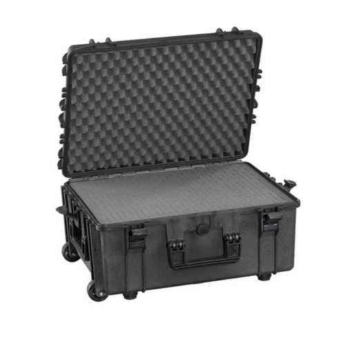 Max Cases + Trolley 538 x 245 Foam Case