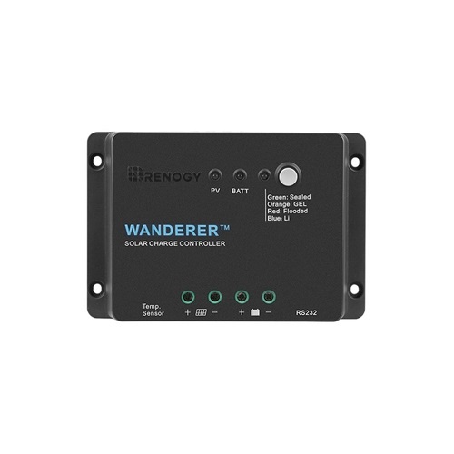 Renogy Wanderer 12V Li 30A PWM Solar Charge Controller