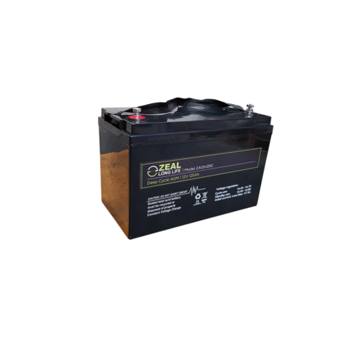 Zeal 12V 125Ah AGM Deep Cycle Battery