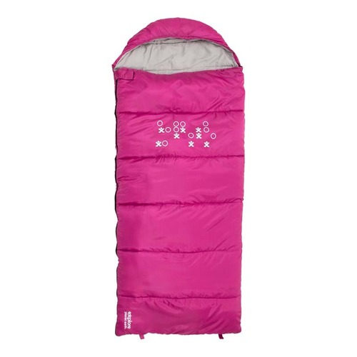 Explore Planet Earth Comas +5 Kids Pink Sleeping Bag