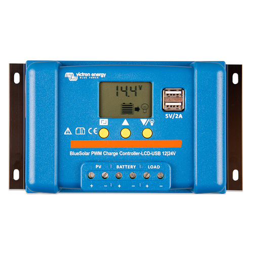 Victron BlueSolar PWM-LCD&USB 12/24V-20A Charge Controller