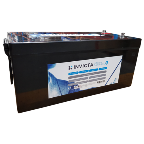Invicta 12V 300Ah Lithium Battery with Bluetooth