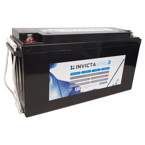 Invicta 24V 100Ah Lithium Battery with Bluetooth