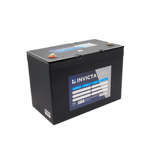 Invicta Hybrid M8 60Ah Lithium Starter Battery, 1000 CCA