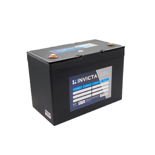Invicta Hybrid Extreme Max L 80Ah Lithium Starter Battery, 1400 CCA