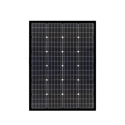 Enerdrive 150W Squat Mono Crystalline Fixed Solar Panel, Black