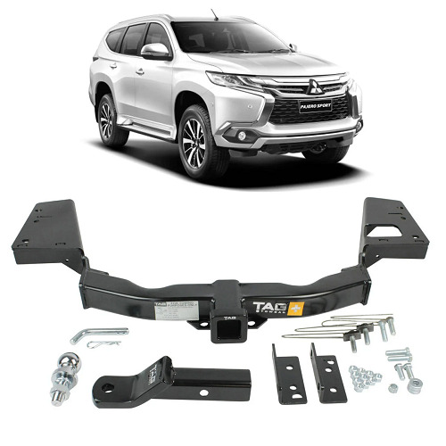 TAG Heavy Duty Towbar for Mitsubishi Pajero Sport (01/2015-11/2019) Powder Coated Finish