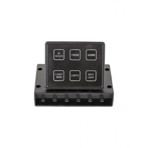 Thunder 12V LED 6 Way Touch Switch