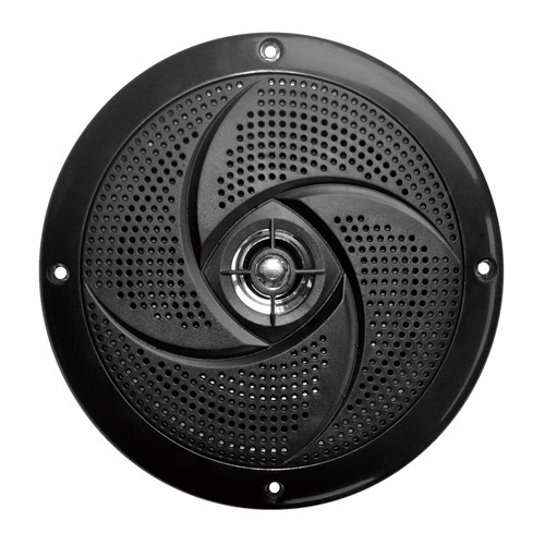 TRA 6.5inch Black Waterproof 120W Low-Profile Speaker, Pair